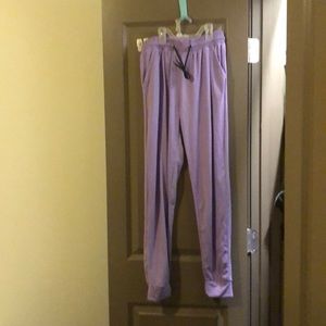Purple sweatpants